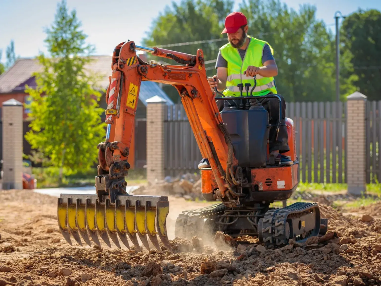 Mini excavators