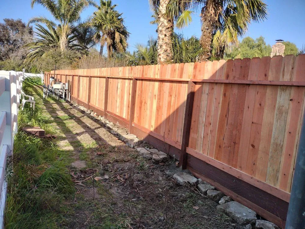 Wood Fence Installation