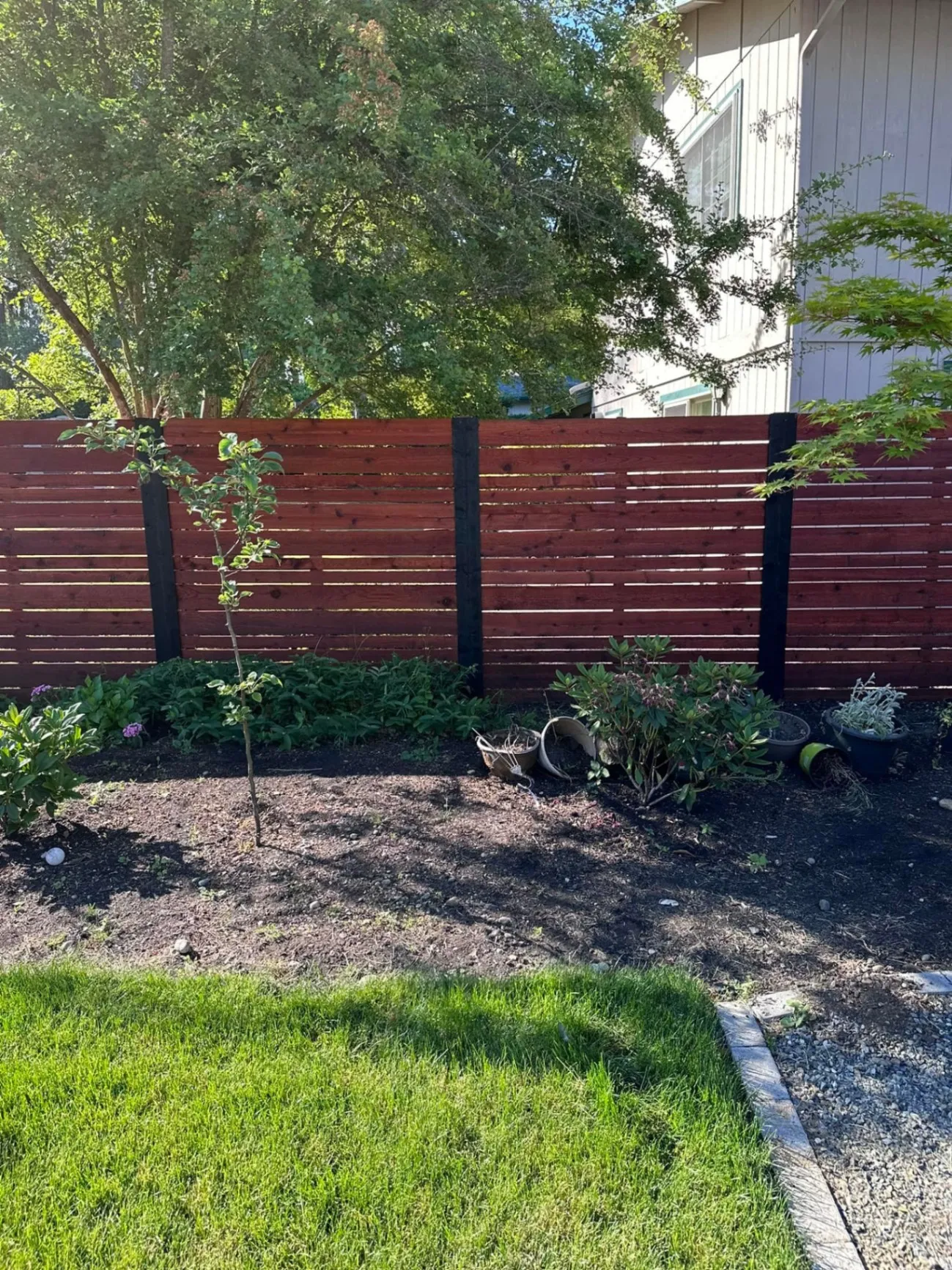 Fence Staining