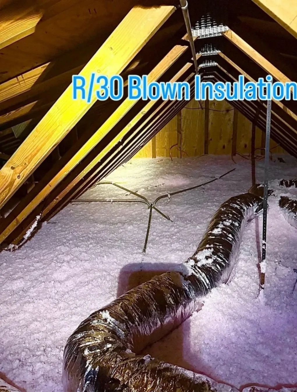 Blown-In Fiberglass Insulation