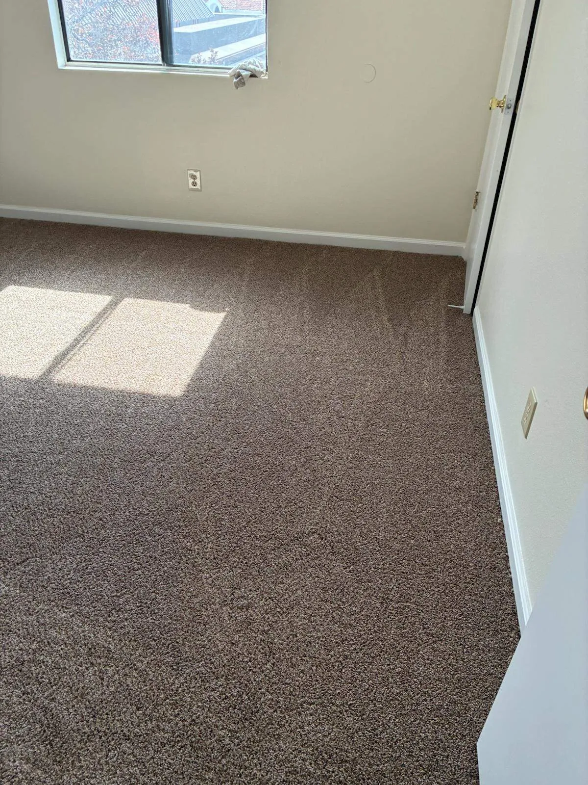 Red sports car on road