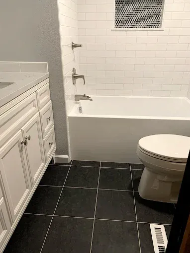 Bathroom Marble Installation