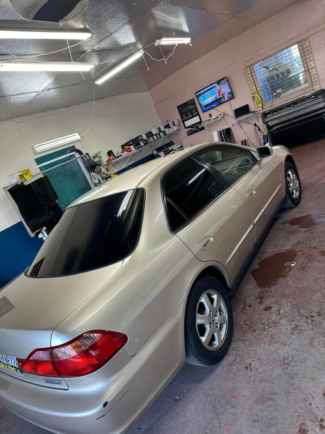 Window Tinting Installation