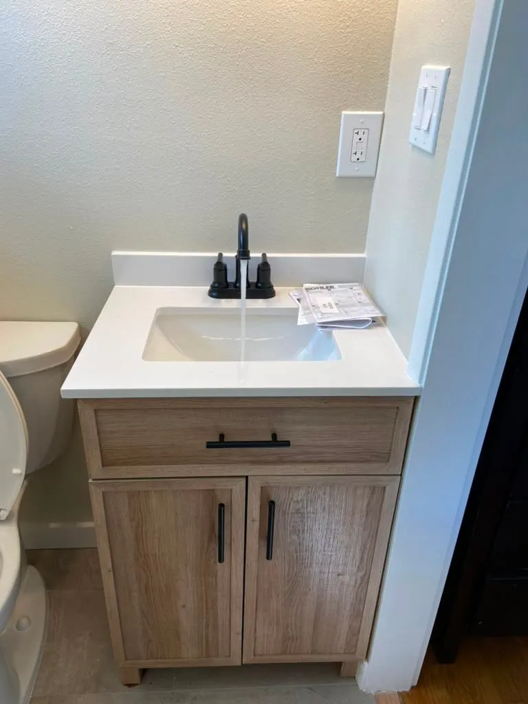Bathroom Faucet Installation