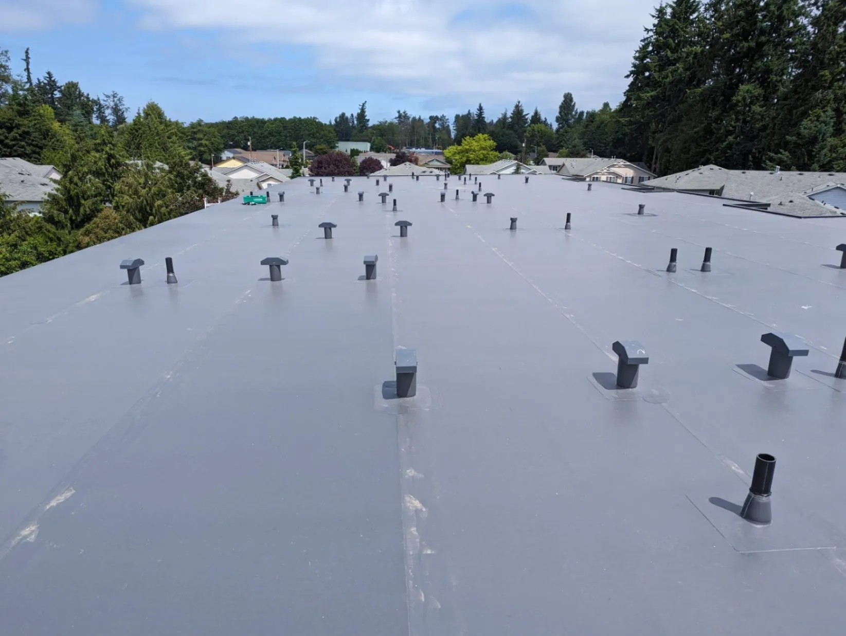 Protection water roofing