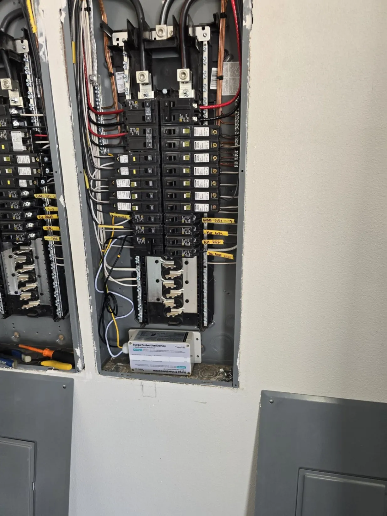 Circuit breaker installation