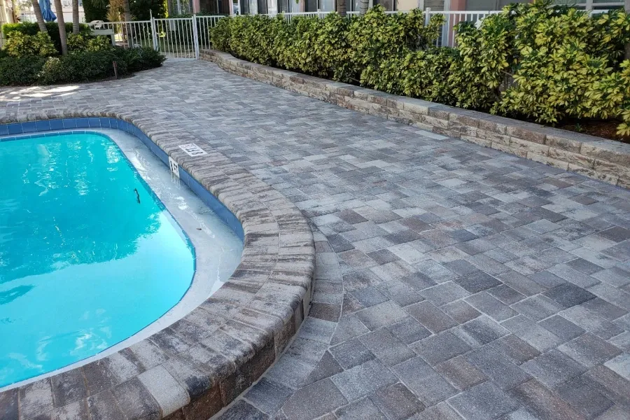 Pool Deck Clean and Repair