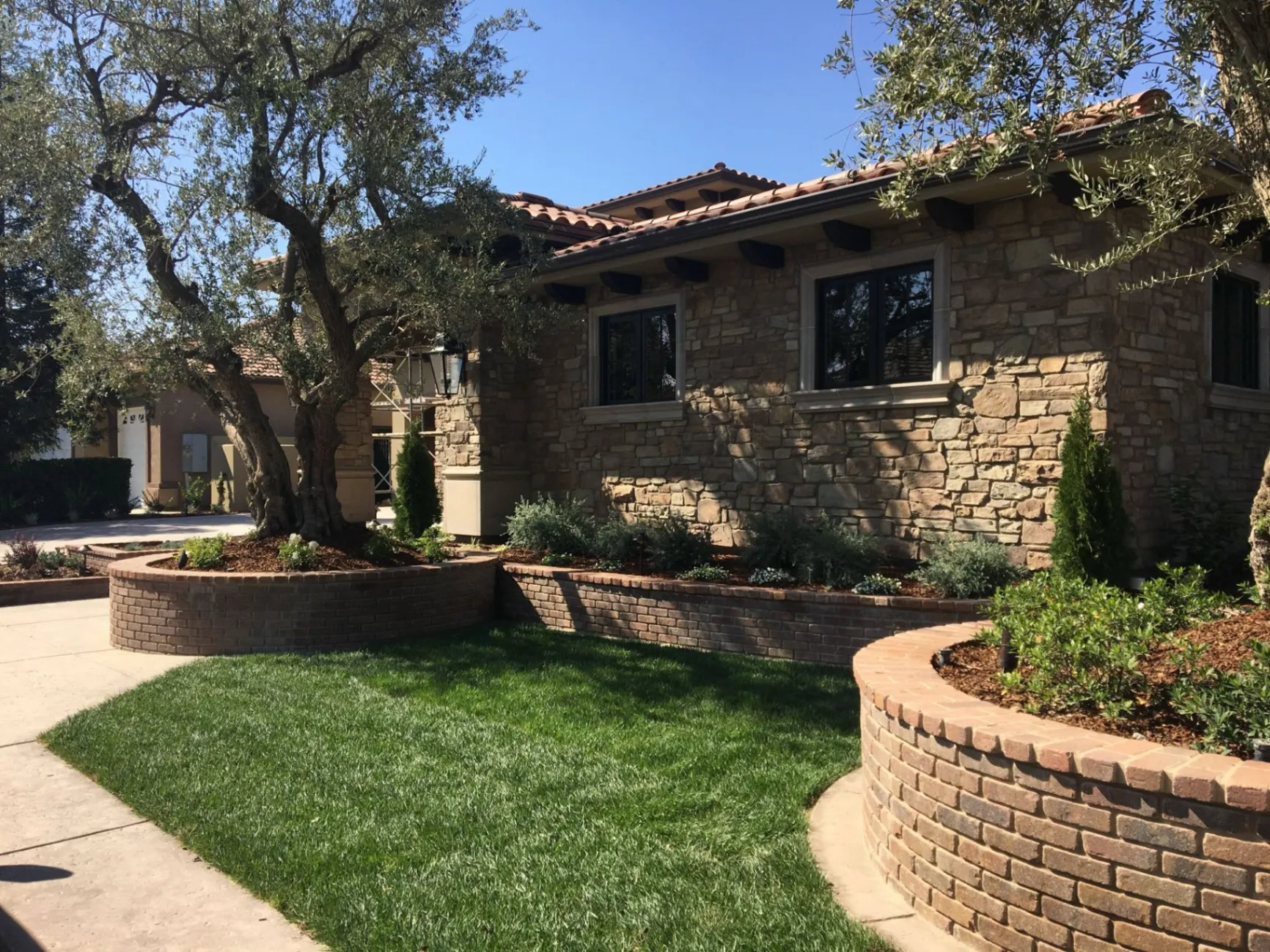Stone Patio Installation