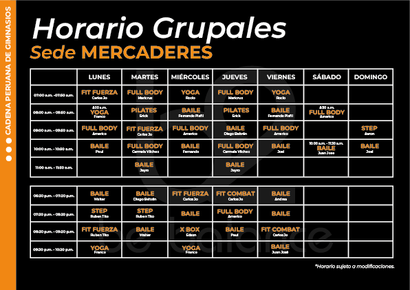 CLASES GRUPALES