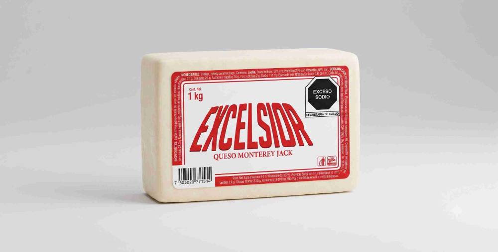 Queso Monterey Exc. 1 Kg.