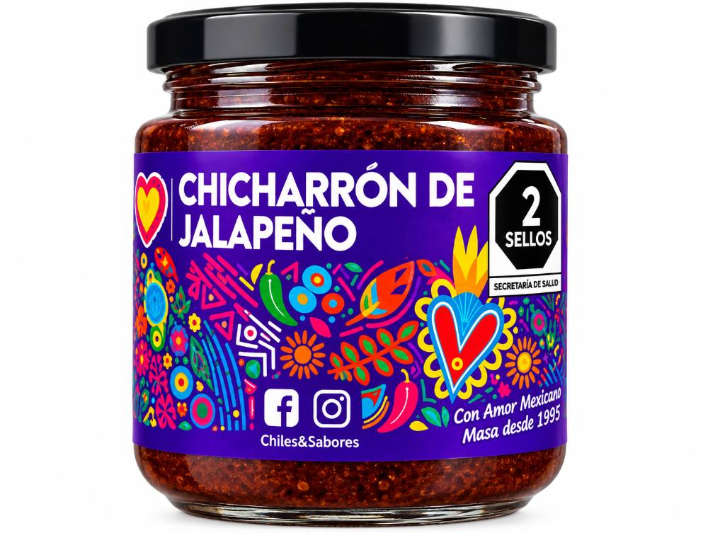 CHICHARRON DE JALAPEÑO 180 G