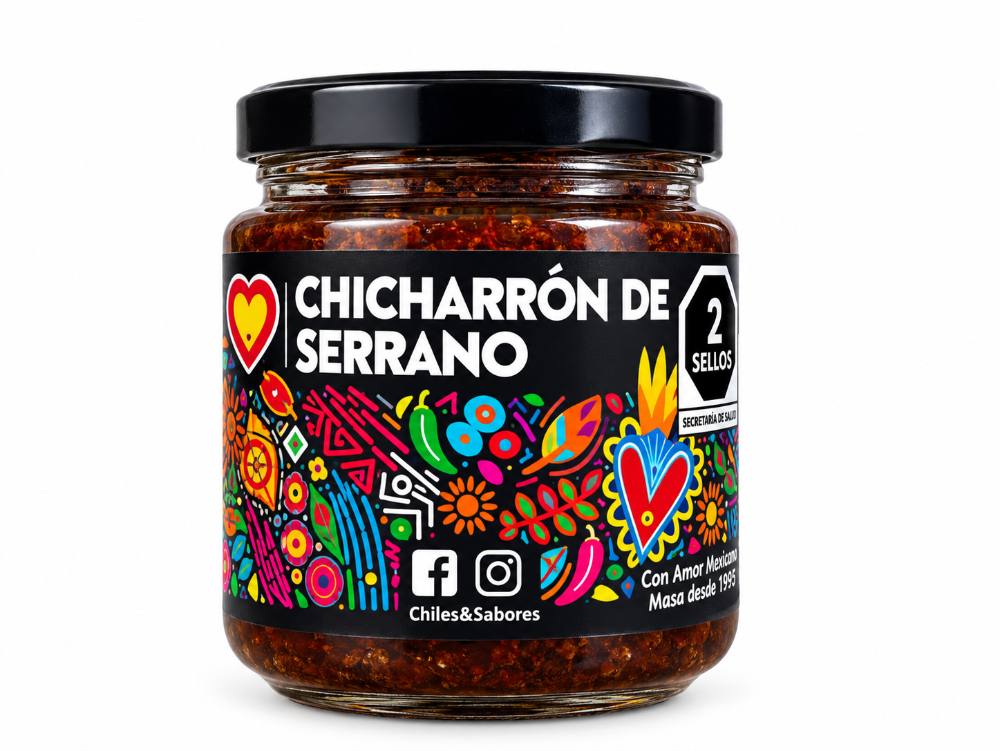 CHICHARRON DE SERRANO 180 G