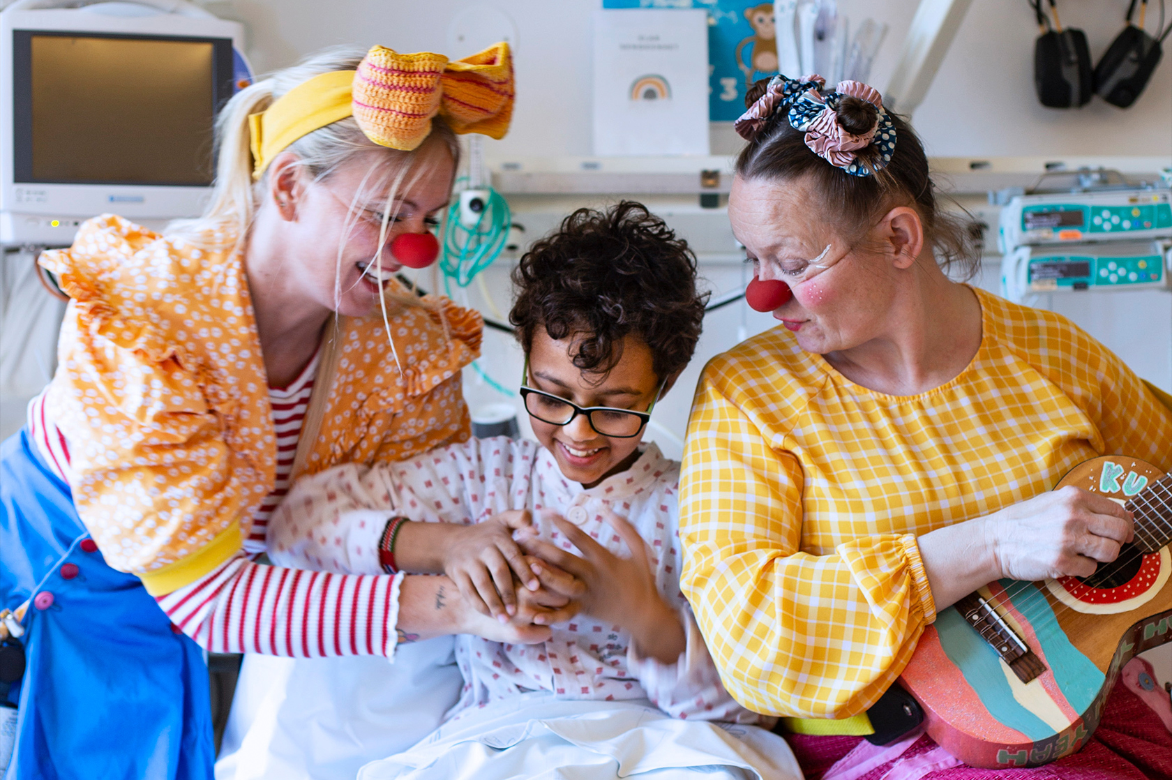 The hospital clowns
