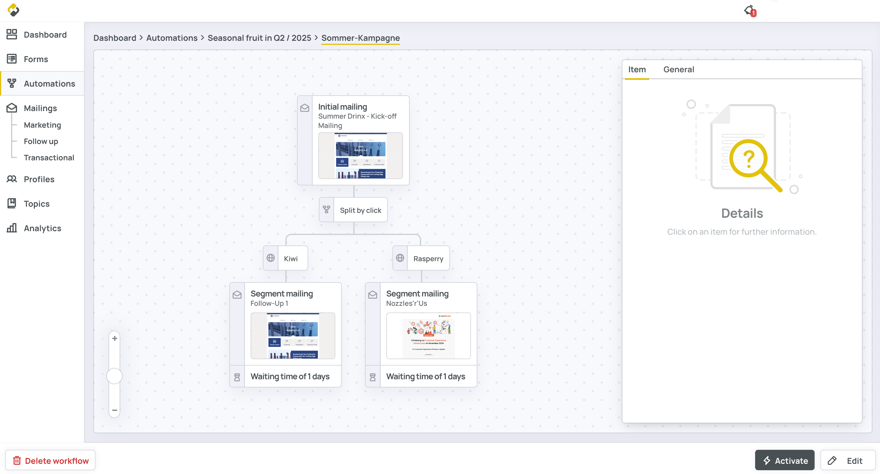 JustRelate Marketing Automation  Screenshot 2