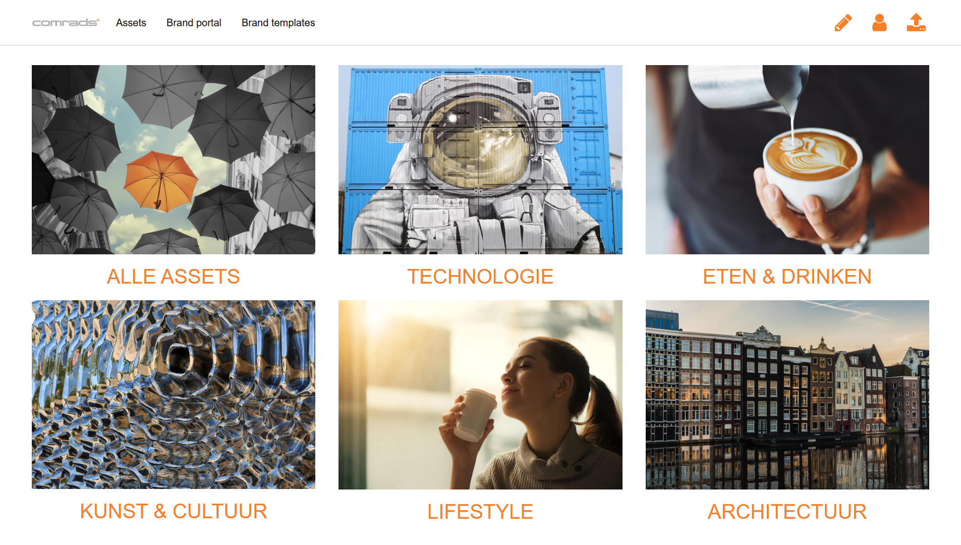 Comrads Digital Asset Management (DAM) Screenshot 2