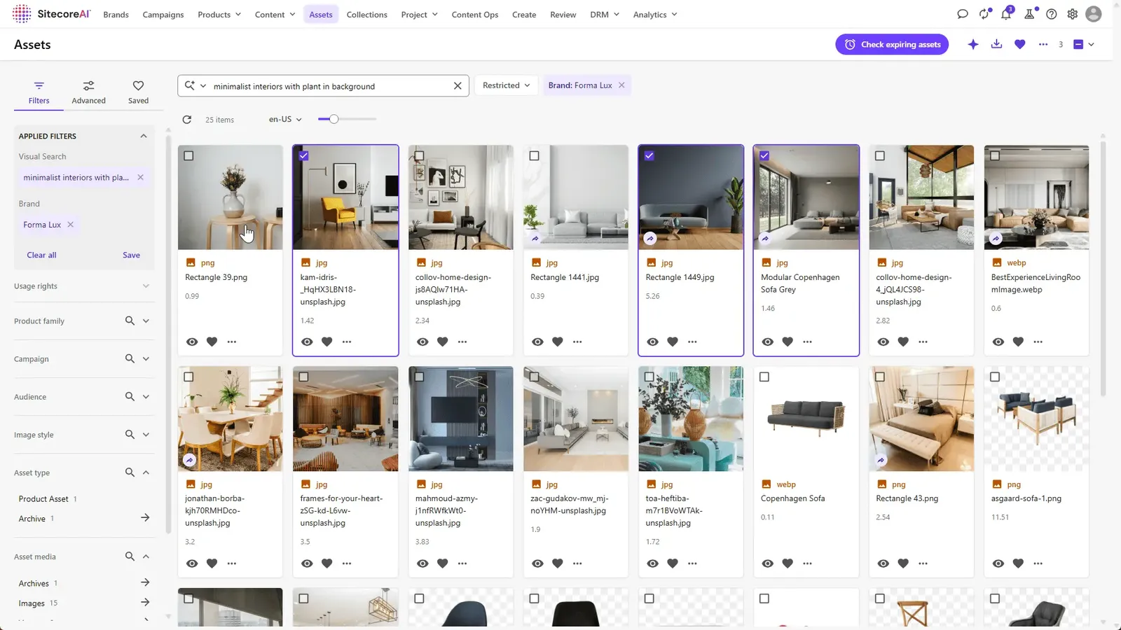 Sitecore DAM Screenshot 1