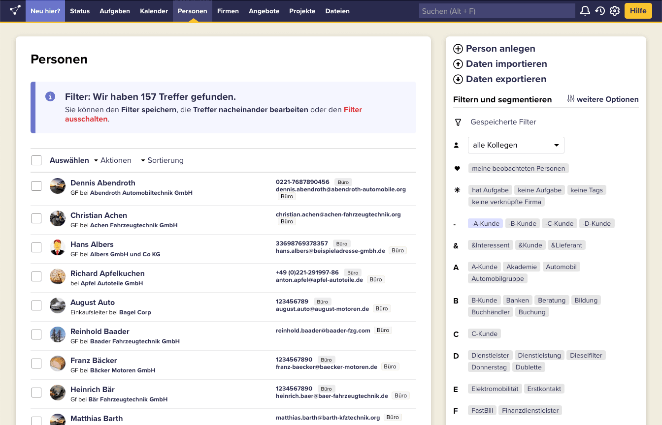CentralStationCRM Screenshot 3