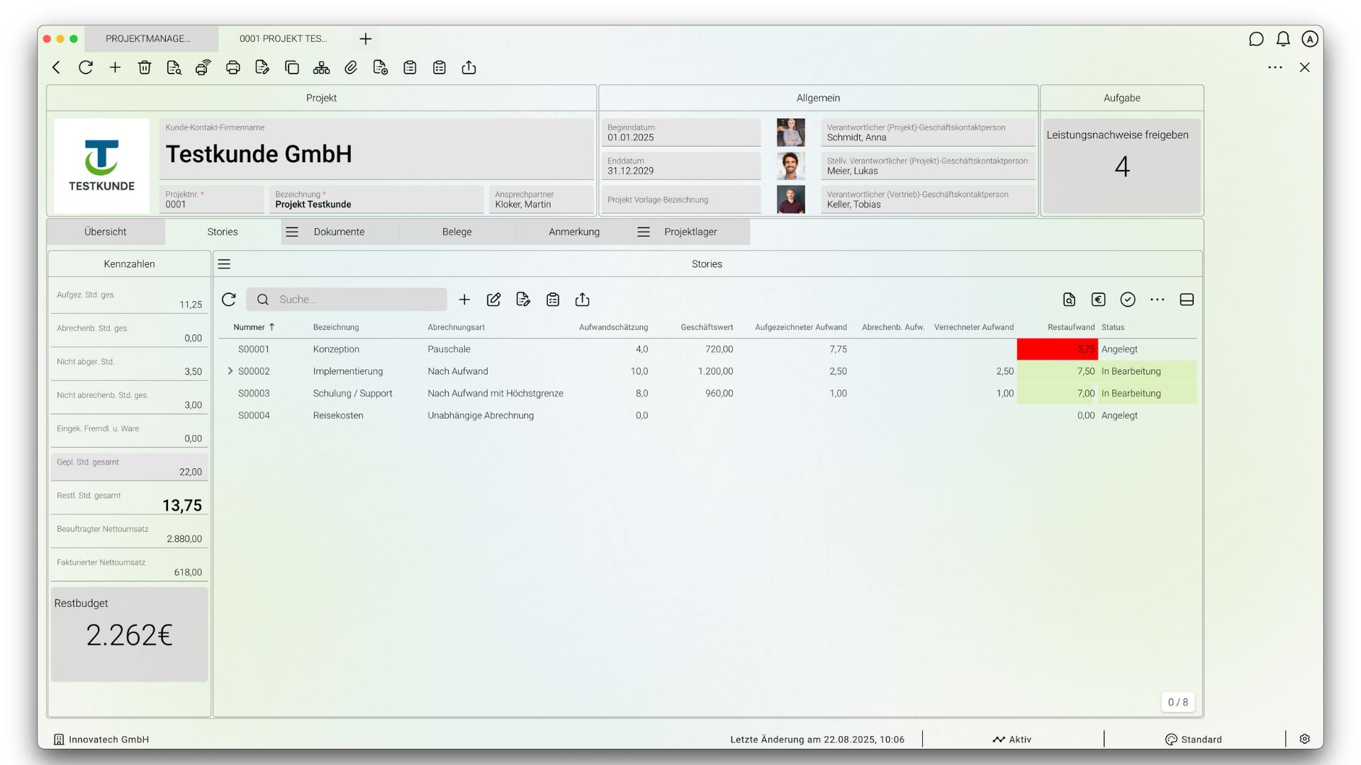 Munixo ERP System Screenshot 3