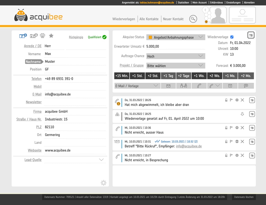 acquibee Screenshot 1
