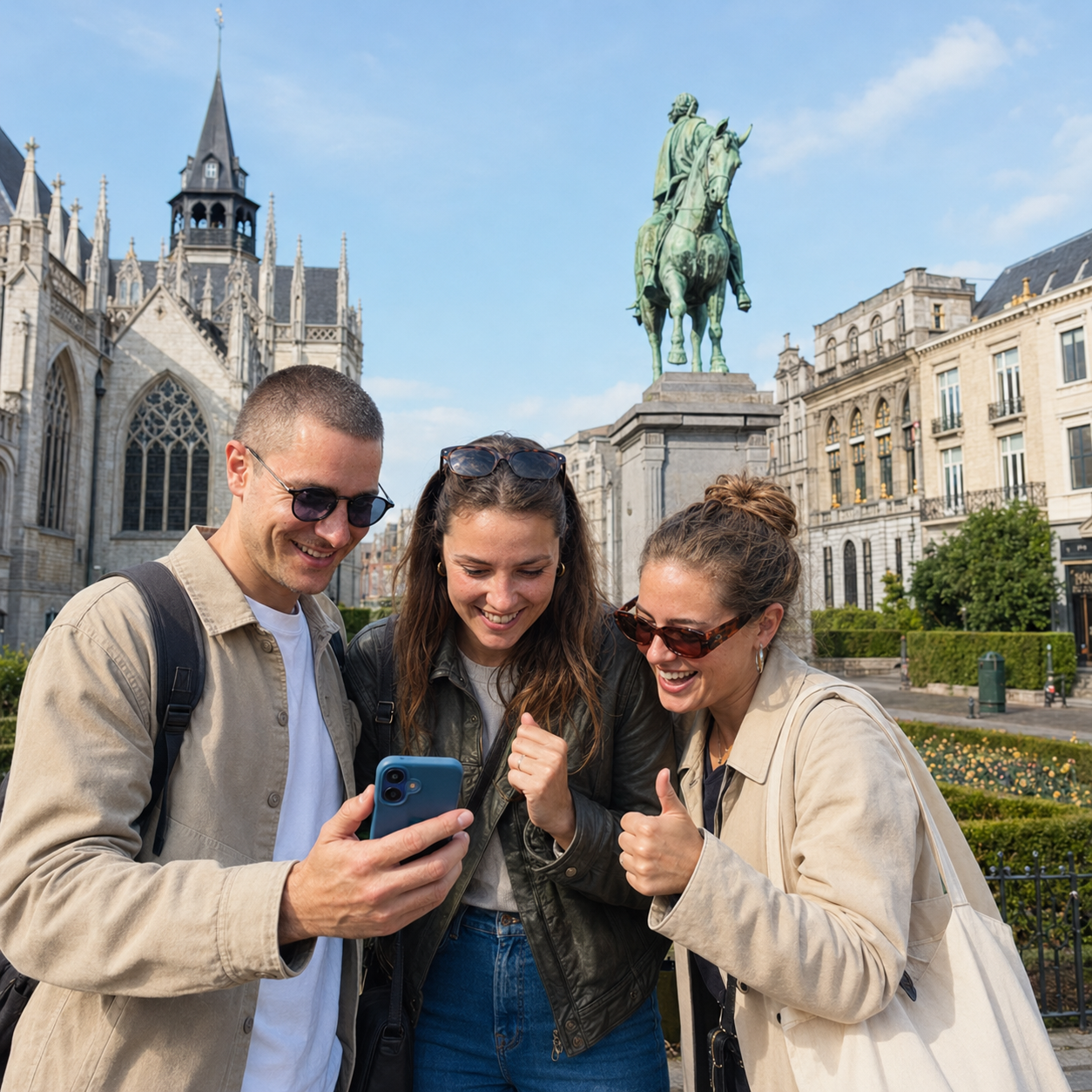 Secrets of Brussels: Zelfgeleide speurtocht en stadswandeling door Brussel