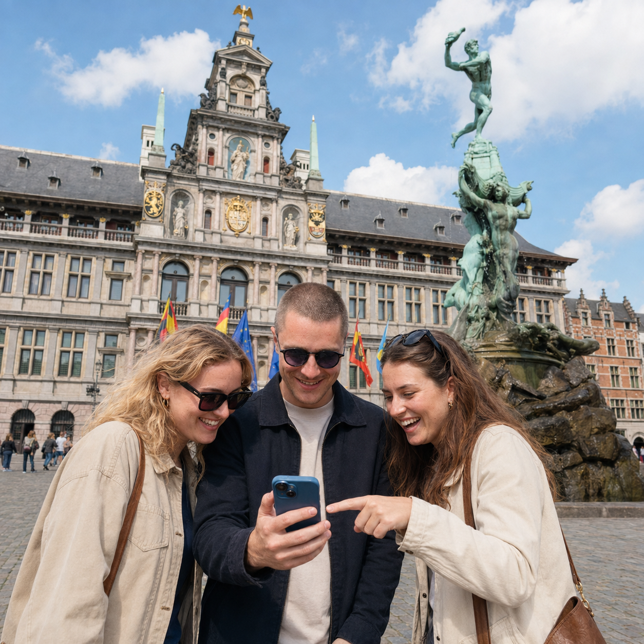 Secrets of Antwerp: Zelfgeleide speurtocht en stadswandeling door Antwerpen