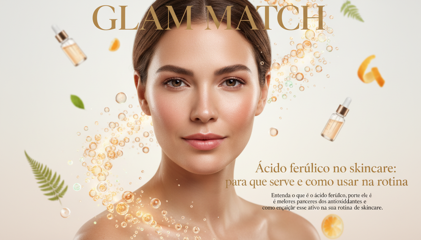 Ácido ferúlico no skincare: para que serve e como usar na rotina