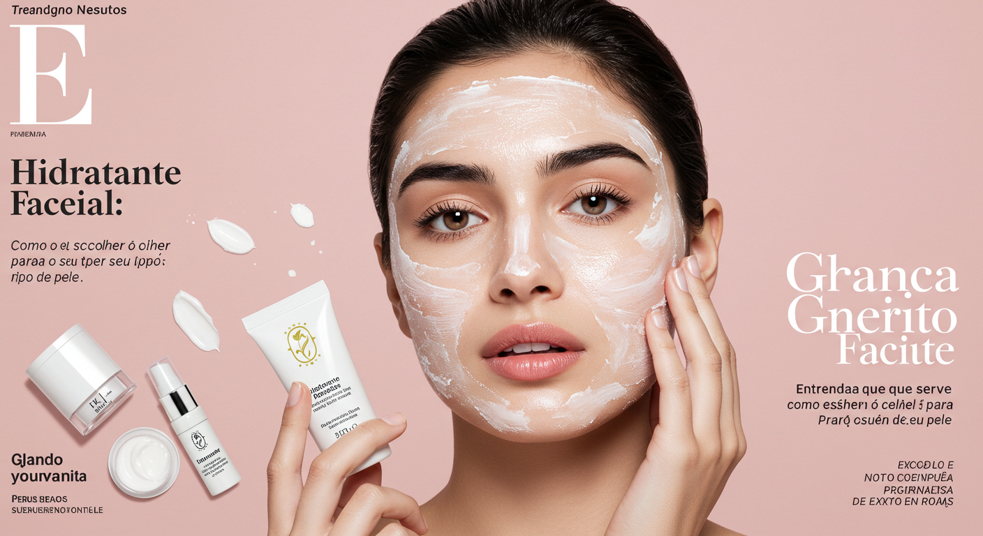 Hidratante facial: como escolher o ideal para o seu tipo de pele