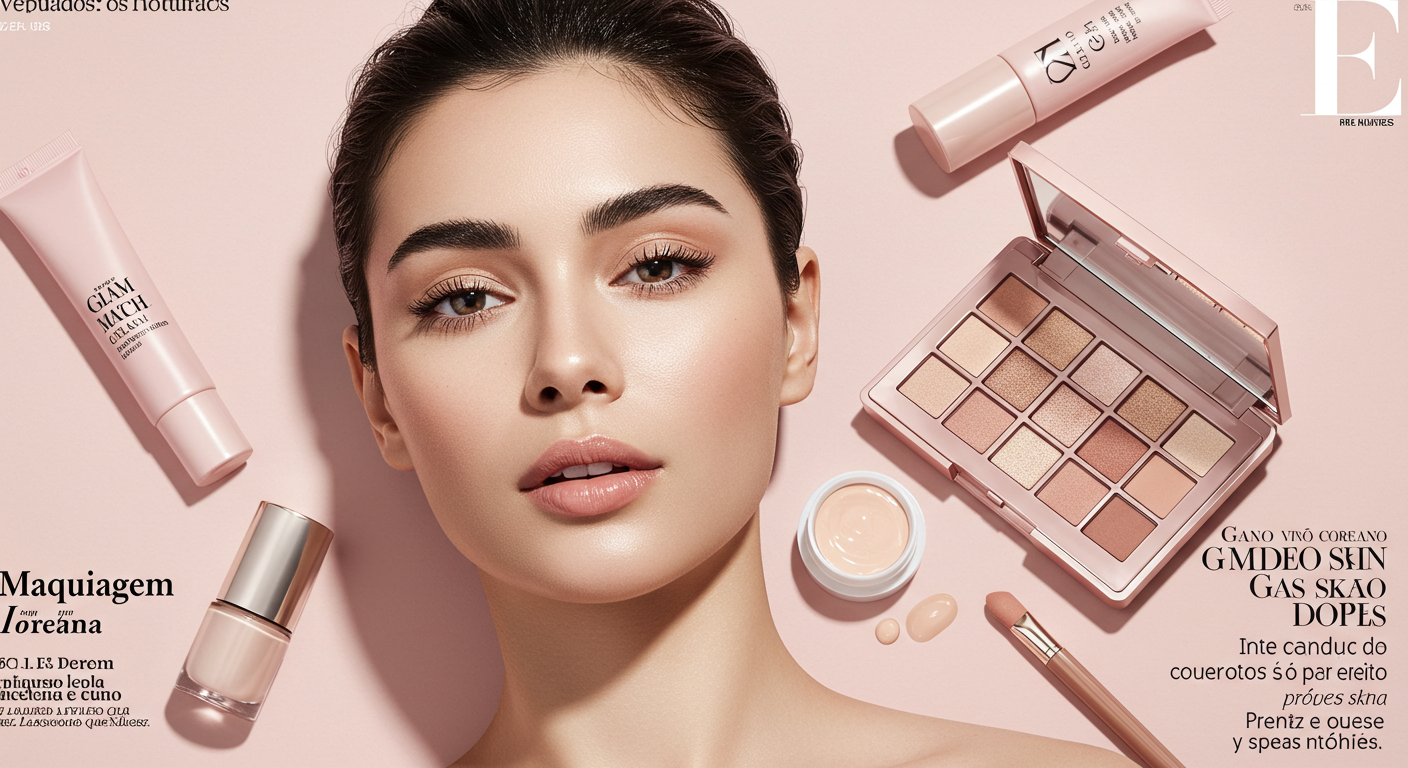 Maquiagem coreana: os produtos que dão o efeito glass skin e make natural