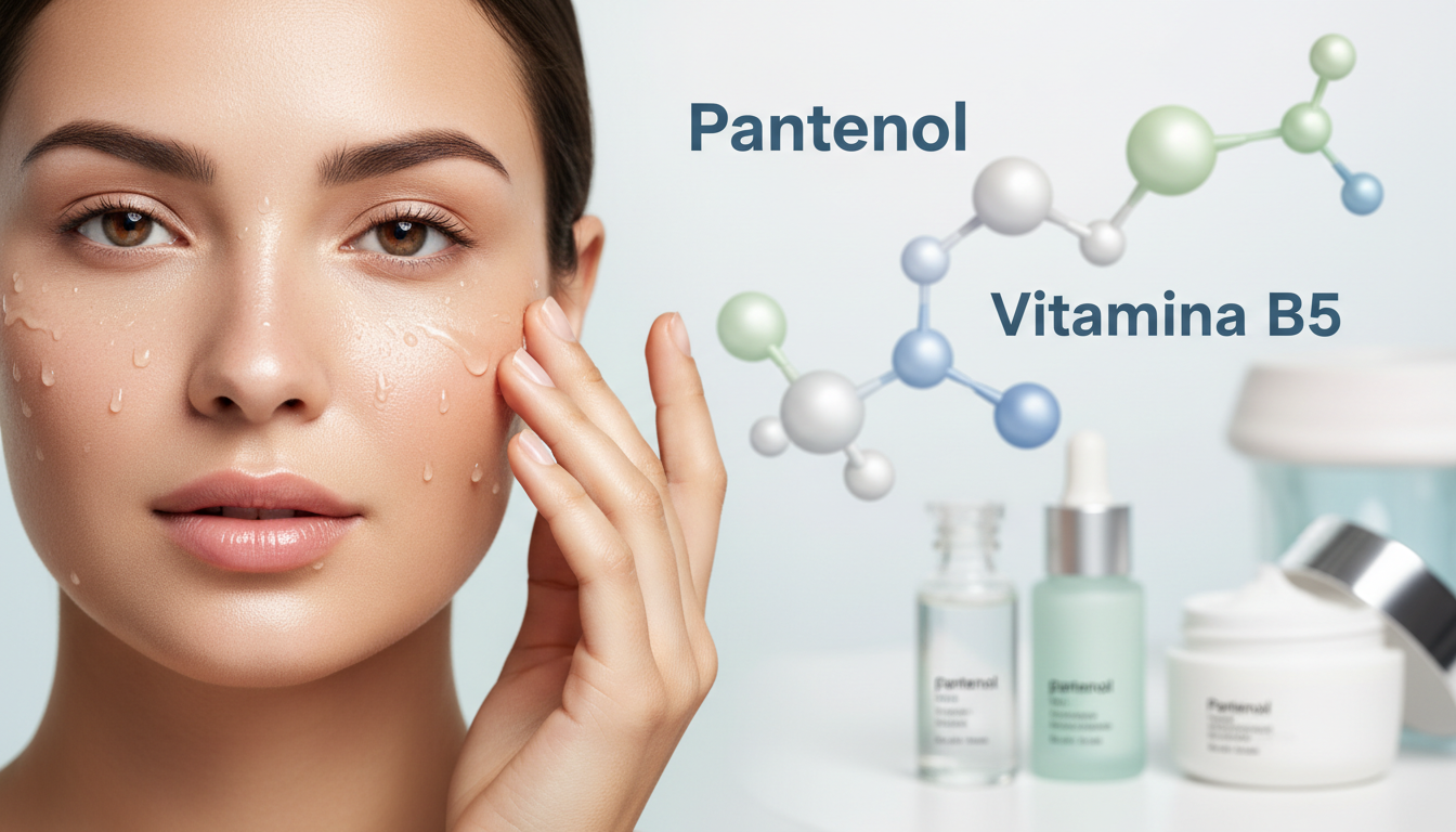 Pantenol (vitamina B5) no skincare: para que serve e como usar