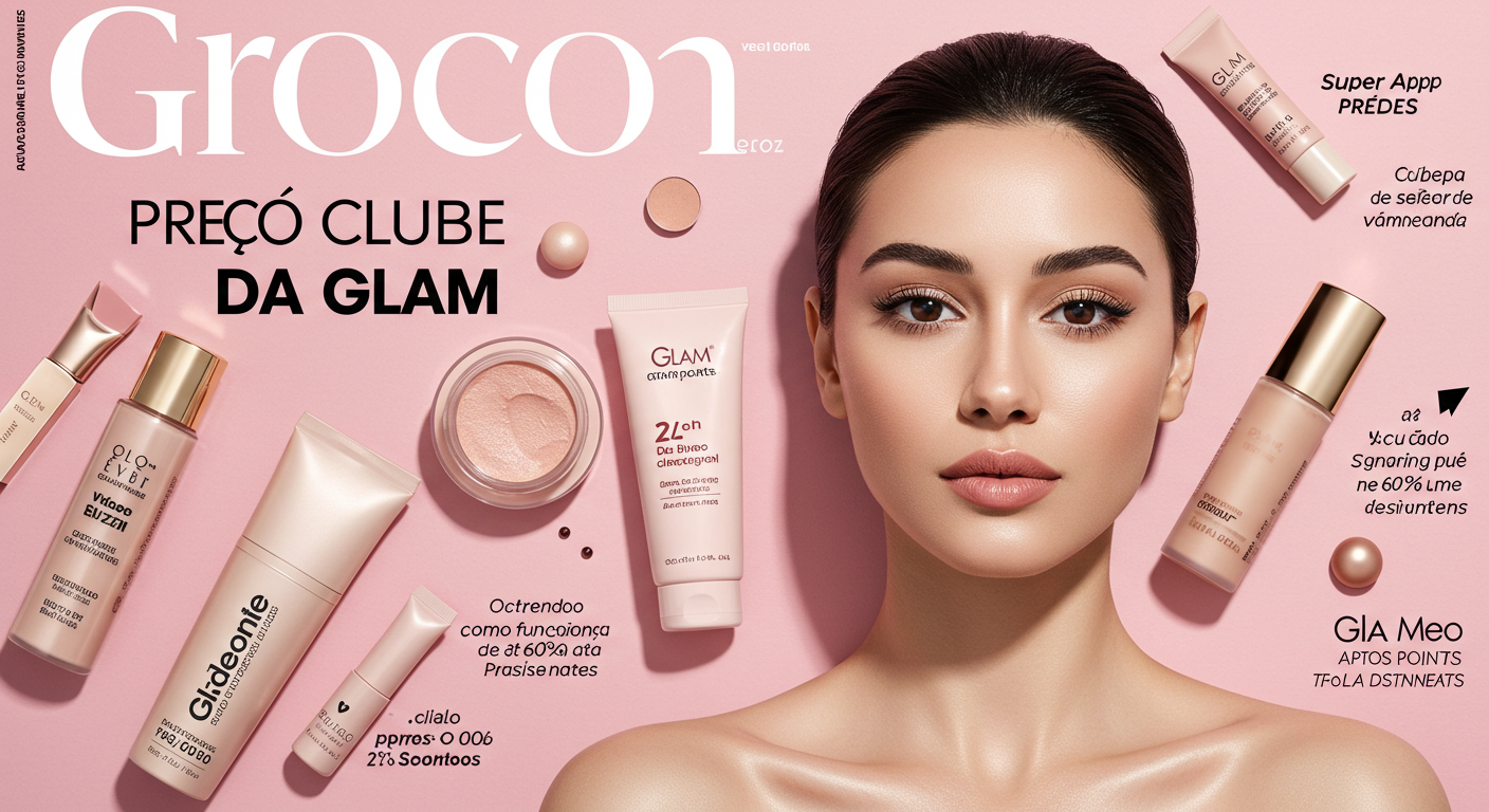 Preço clube da glam: como funciona o desconto de até 60% OFF pra assinantes