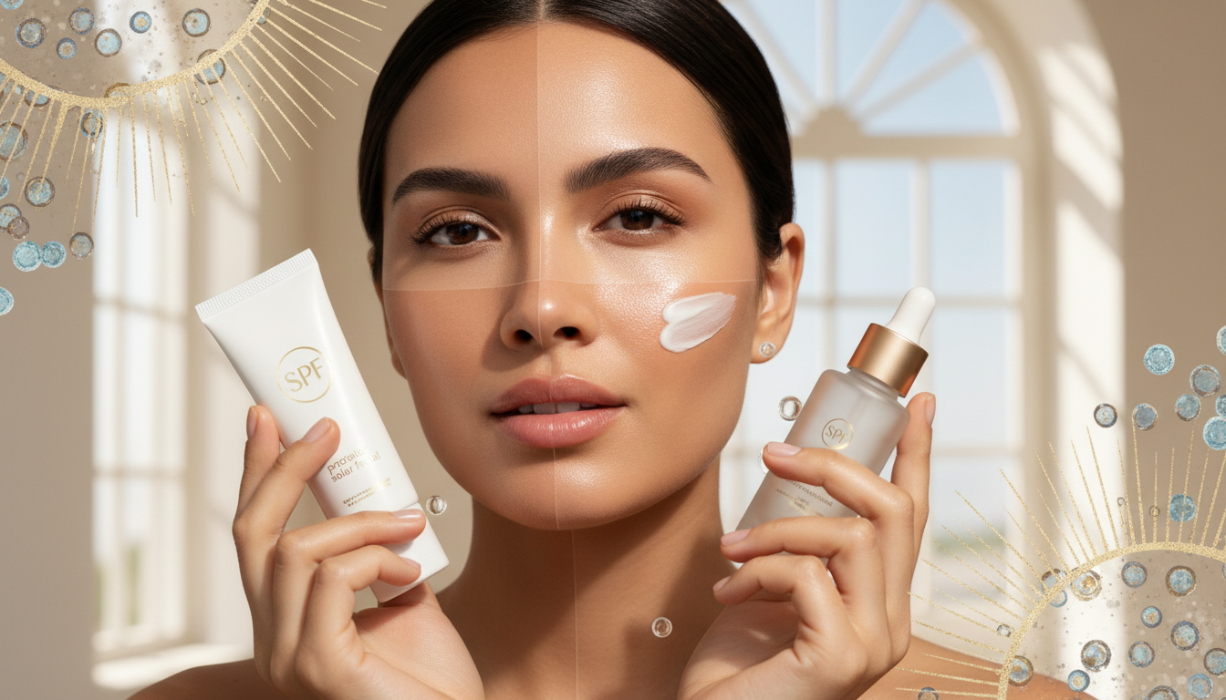 Protetor solar facial: como escolher o FPS ideal e usar na rotina