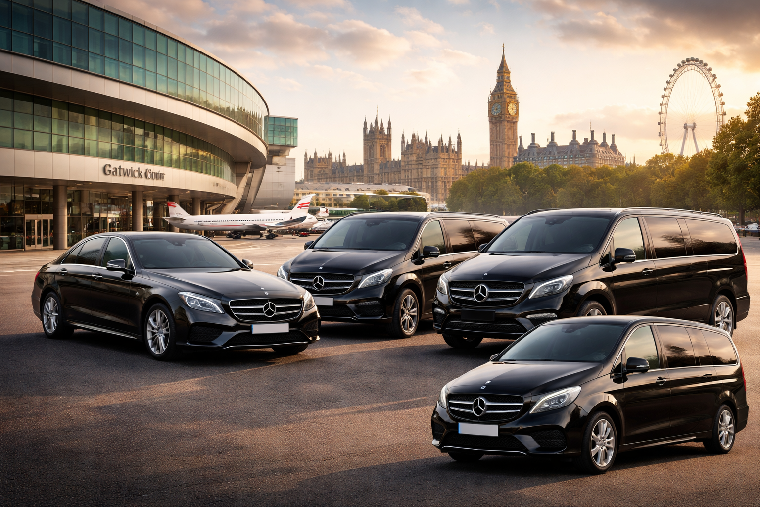 Gatwick Airport to Mayfair Luxury Transfer Service