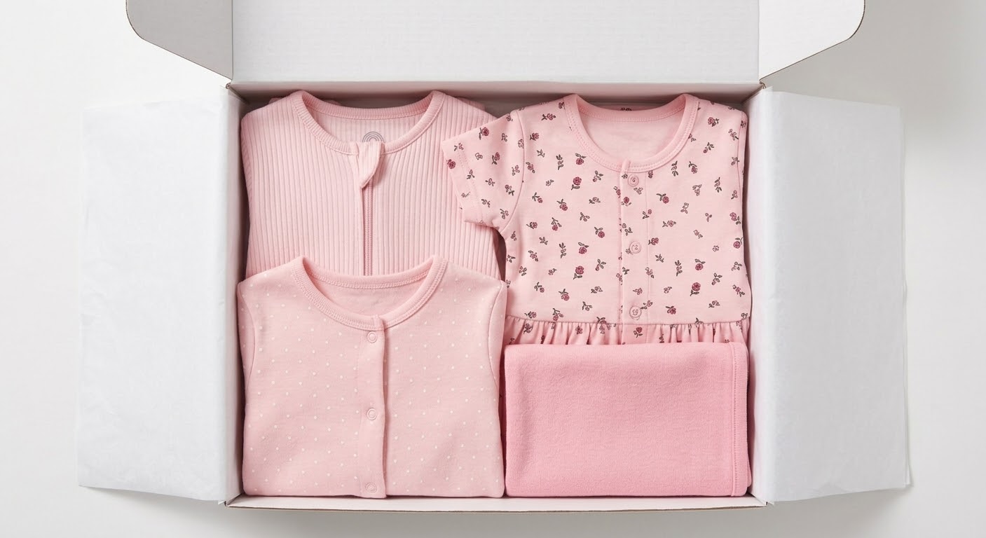 Hamper 3-6M - Pink Birdy