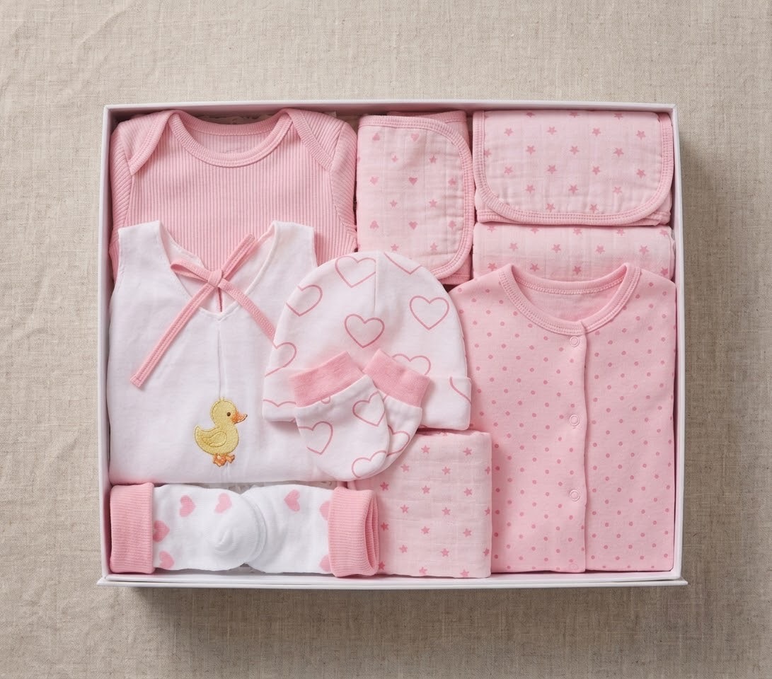 Hamper 0-3 M - Pink Bunny