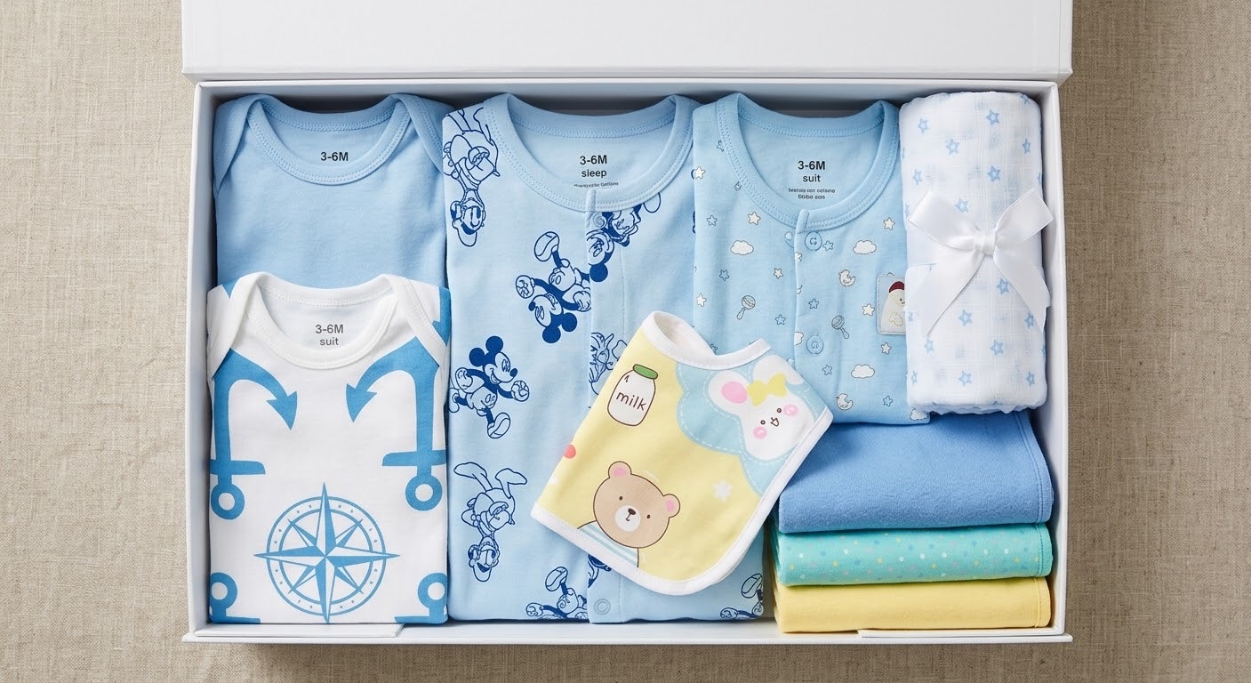 Hamper 3-6 M - Blue Ducky