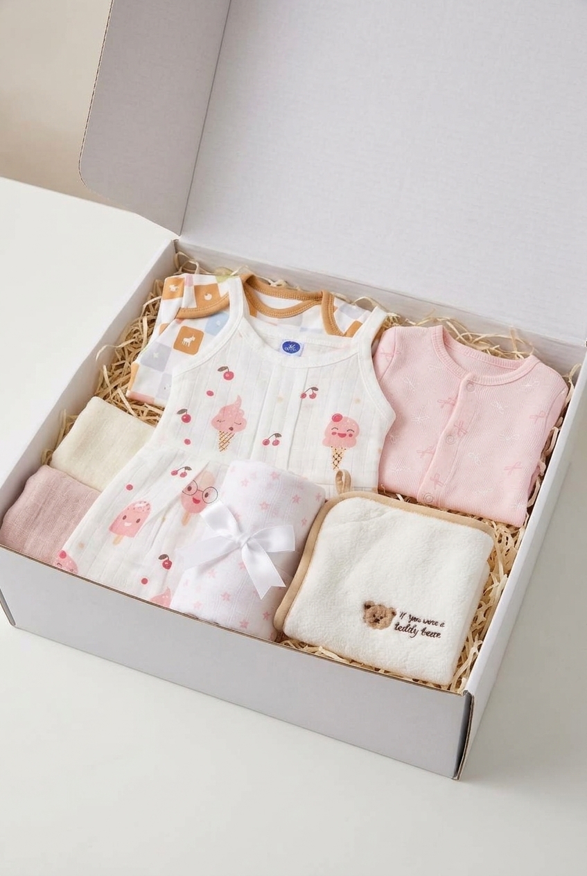 Hamper 3-6M - Pink Butterfly