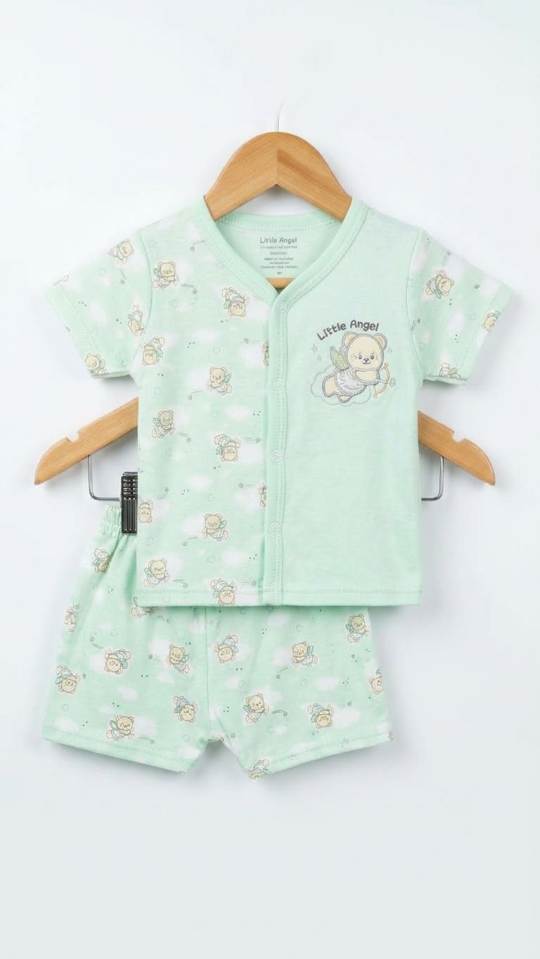 Baby Suit (Embroidered Bear)