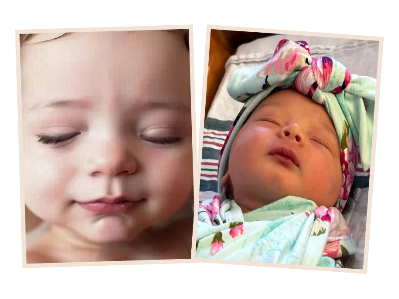 Expecting mother smiling as she views a 3D/4D and HDLive ultrasound image of her baby at Baby Fairytale near Melbourne, FL, capturing early bonding moments and baby's first features in stunning detail.