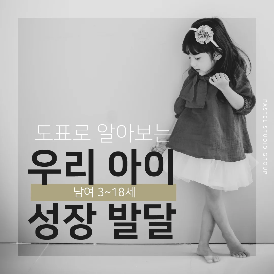 도표로 알아보는 우리 아이 성장 발달 (남여 3~18세 편) 2