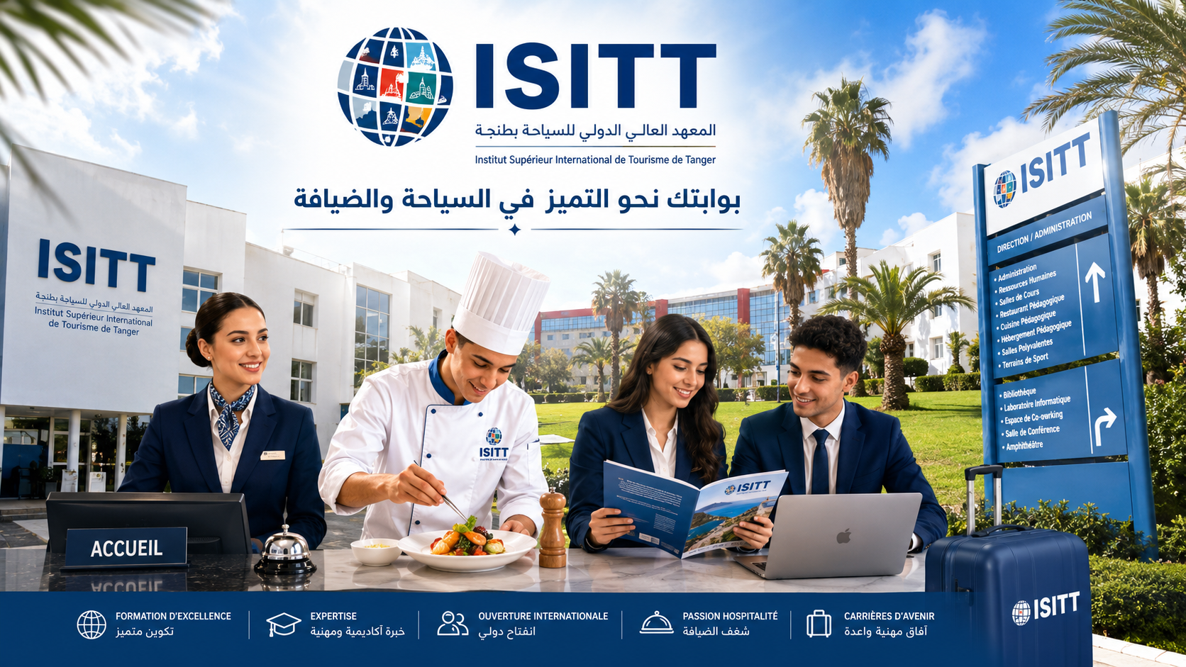 المعهد العالي الدولي للسياحة بطنجة  (ISIT - TANGER)