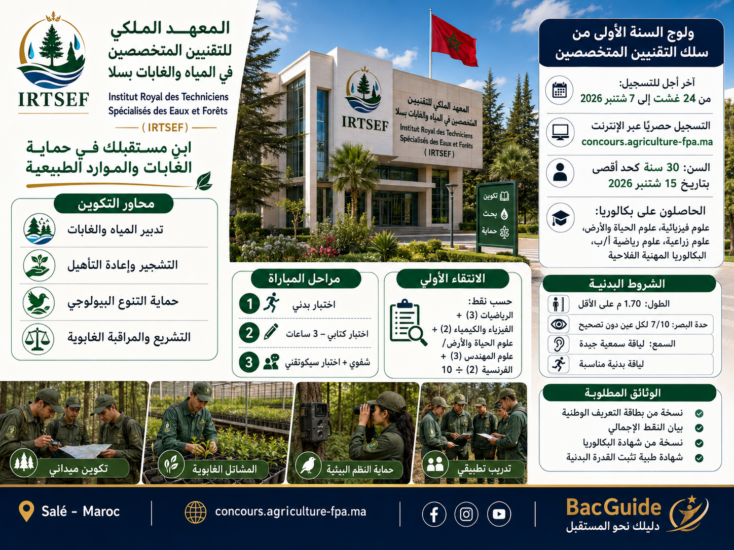 المعهد الملكي للتقنيين المتخصصين في المياه والغابات بسلا