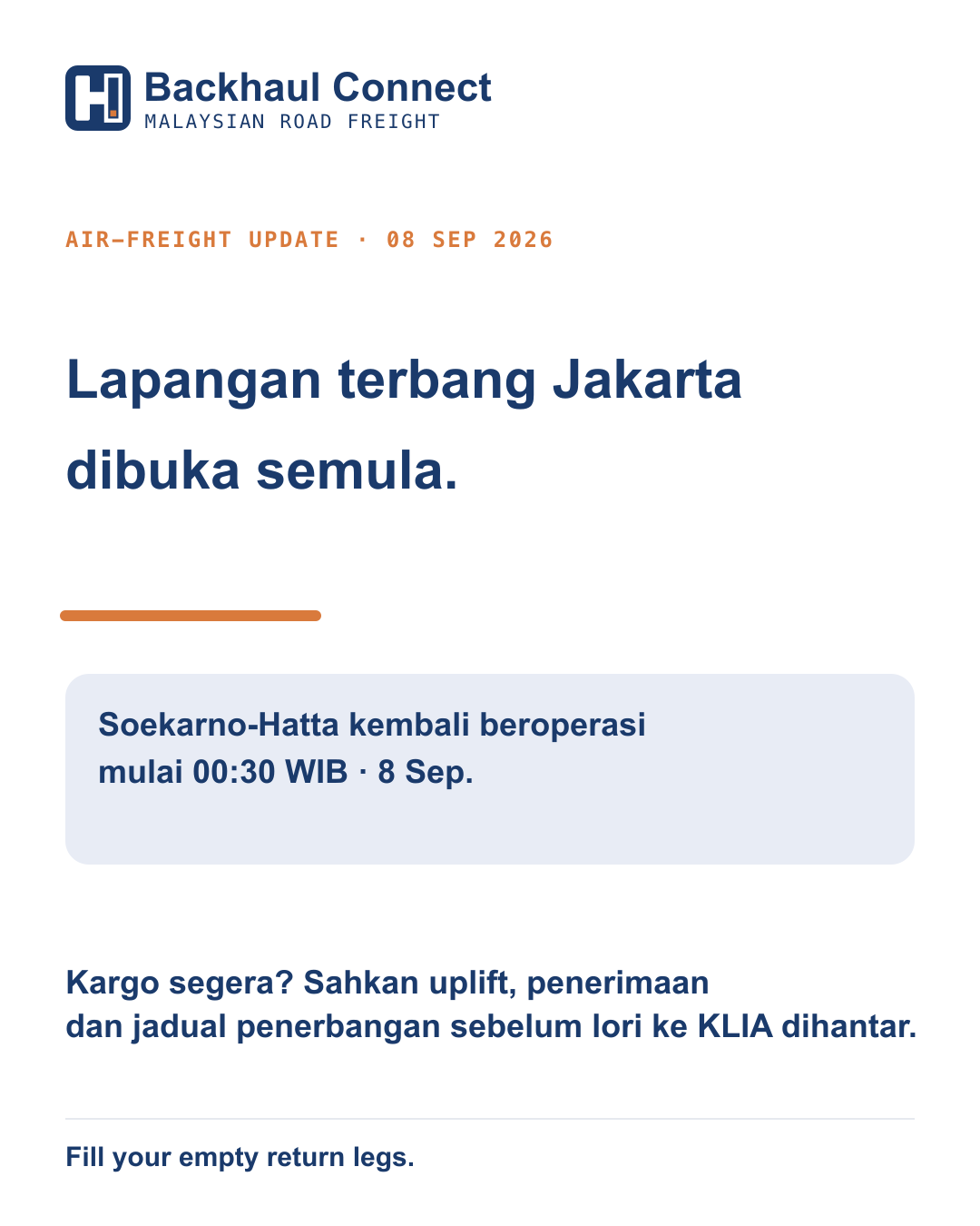 Lapangan terbang Jakarta dibuka semula, tetapi pemulihan penerbangan Malaysia–Indonesia masih tidak sekata