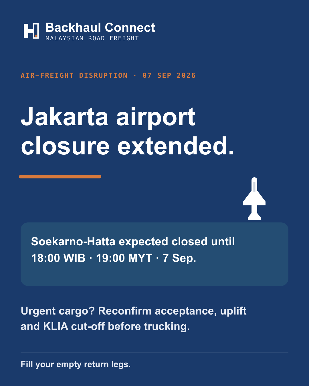 Jakarta airport closure extended as volcanic ash disrupts Malaysia–Indonesia air links