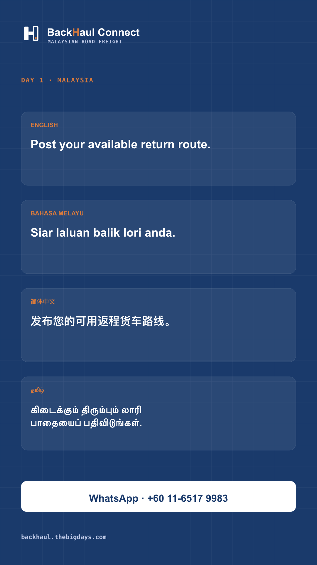 What Is an Empty Backhaul? A Malaysian Road Freight Explainer