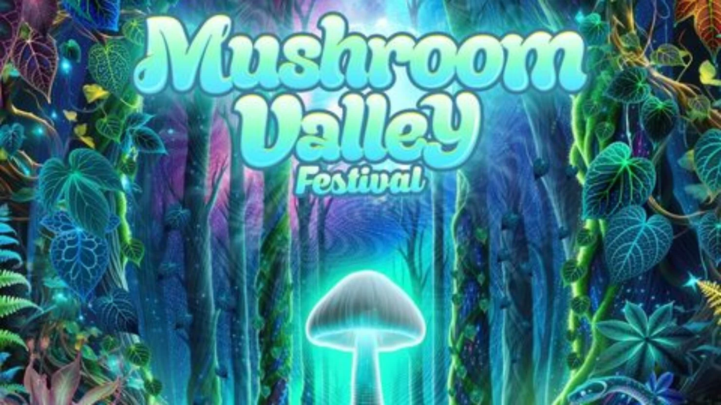 Mushroom Valley 2026 poster - Yalboroo Queensland, Australia