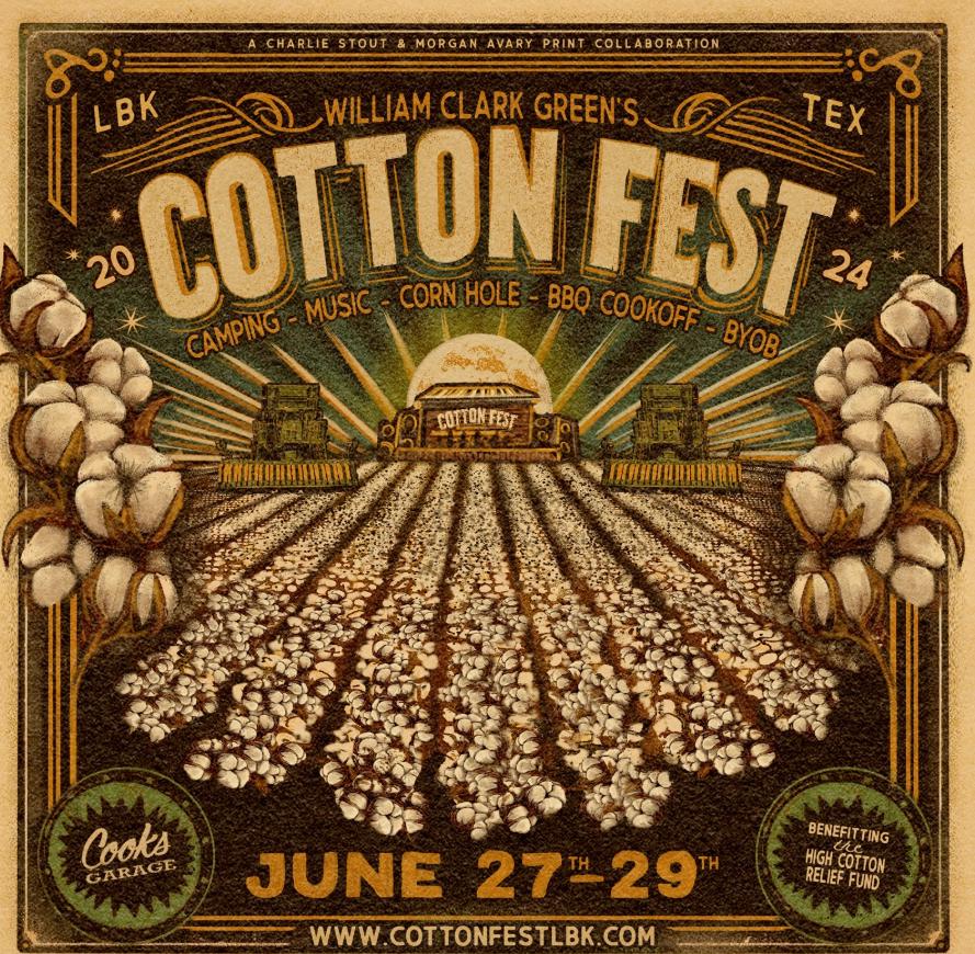 Cotton Fest 2027 poster - Lubbock, Texas, United States