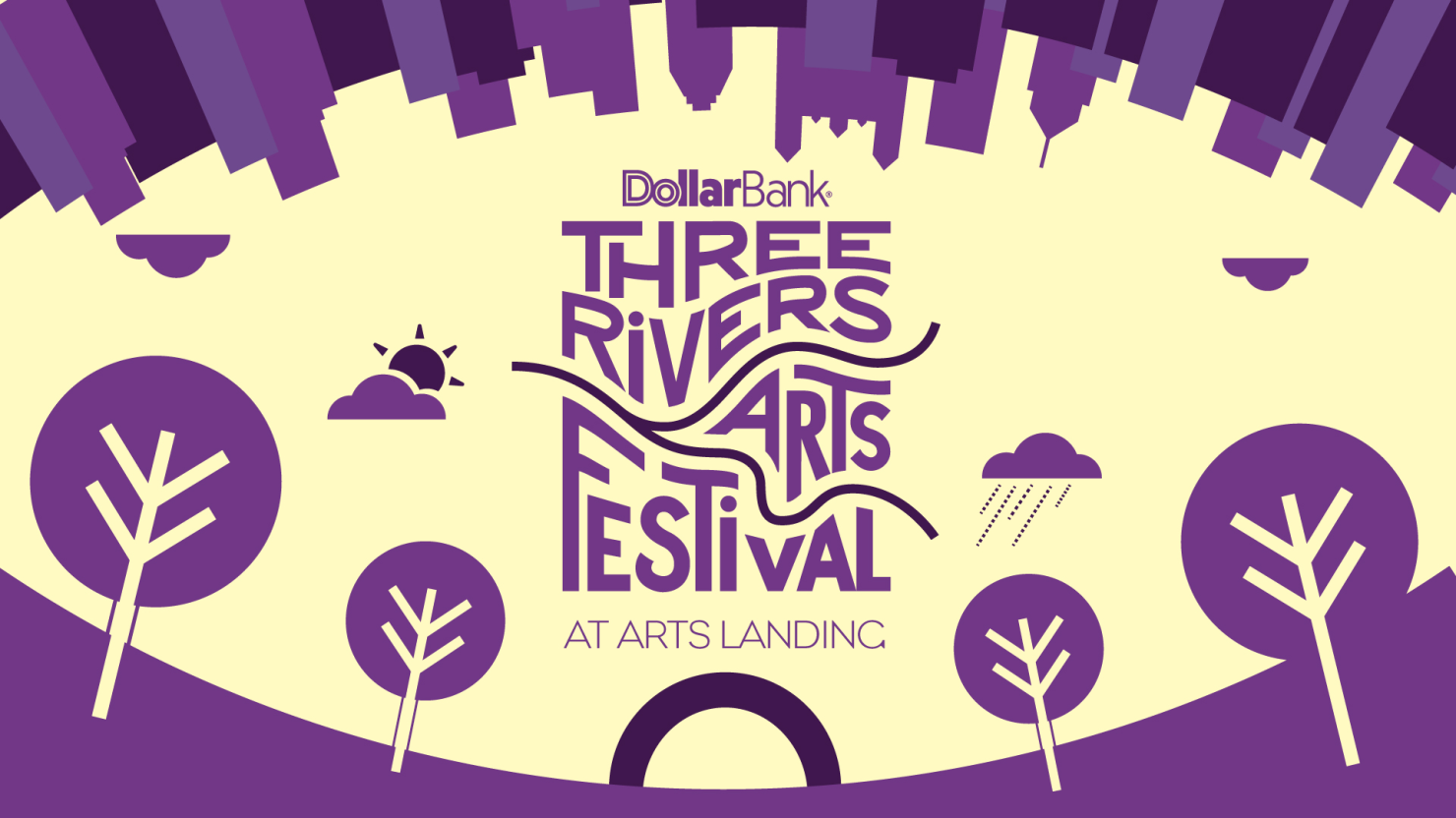 Three Rivers Arts Festival 2026 poster - Pittsburgh, Pennsylvania, United States