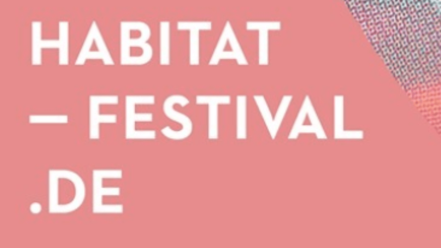 Habitat Festival 2026 poster - Hamburg, Germany