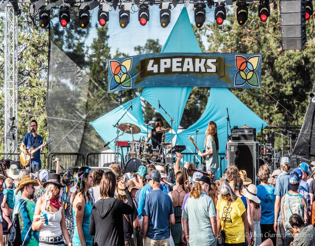 4 Peaks Music Festival 2026 poster - Bend, Oregon, United States