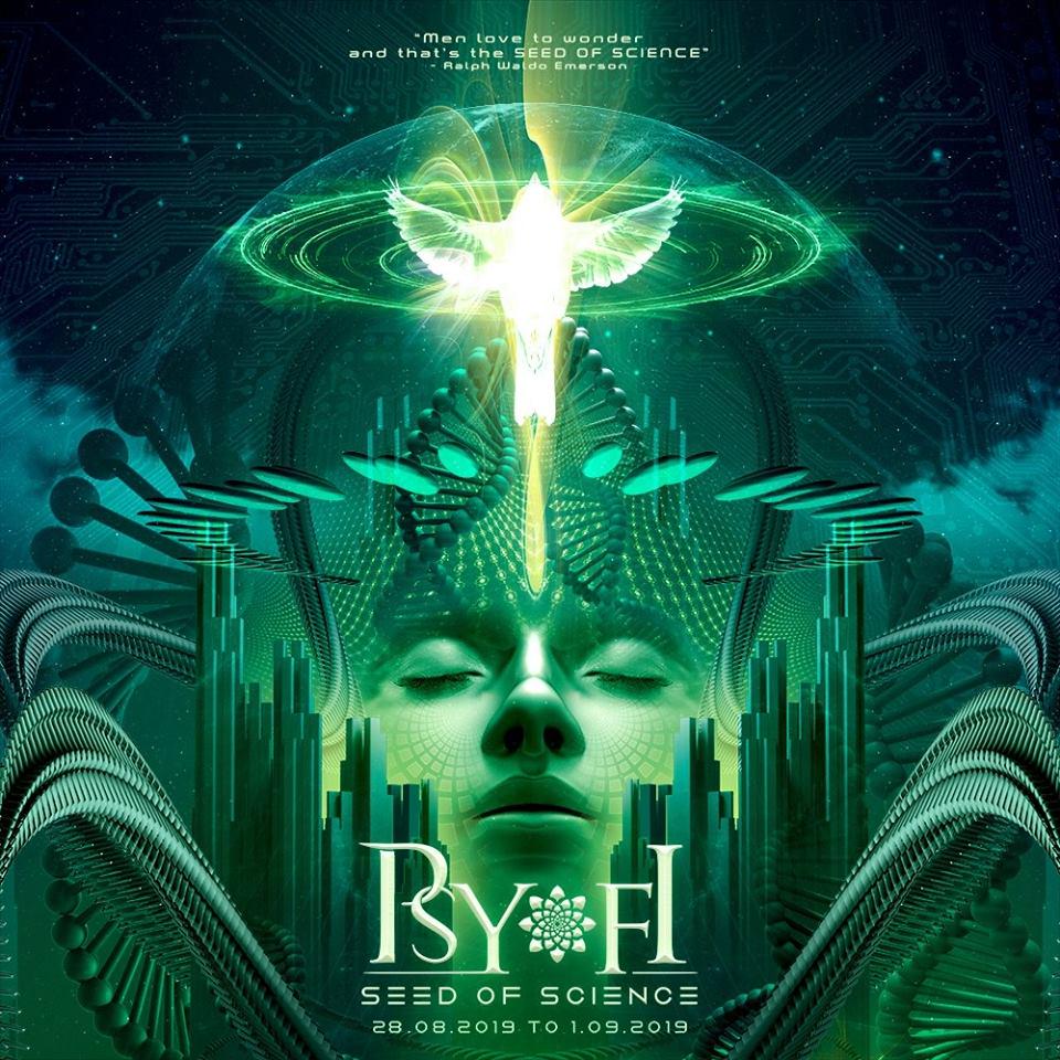 Psy-Fi Festival 2026 poster - Sarow, Germany